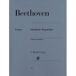 Ludwig van Beethoven: Complete Bagatelles (Henle Edition)