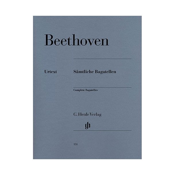 Ludwig van Beethoven: Complete Bagatelles (Henle Edition)