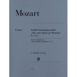 W.A. Mozart: 12 Variations On 'Ah, Vous Dirai-je Maman' K.265