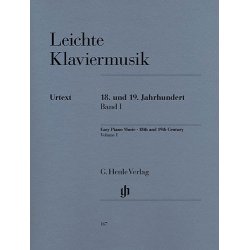 Easy Piano Music - 18th And 19th Centuries - Volume I