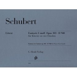 Franz Schubert: Fantasie F-Moll Fur Klavier Zu Vier Handen D.940 (Urtext)
