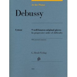 At The Piano - Debussy: 9 Well-Known Original Pieces