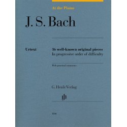 At The Piano - J.S. Bach: 13 Well-Known Original Pieces