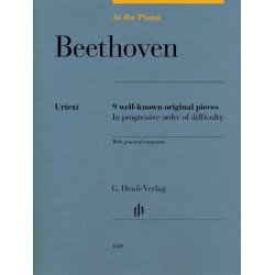 At The Piano -Beethoven: 9 Well-Known Original Pieces