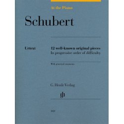 At The Piano -Schubert: 12 Well-Known Original Pieces
