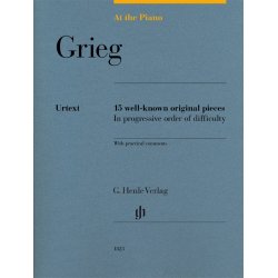 At The Piano - Grieg: 15 Well-Known Original Pieces