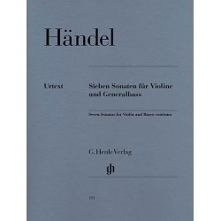 George Frideric Handel: Seven Sonatas For Violin And Basso Continuo