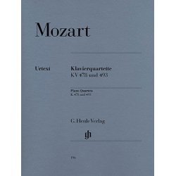 Wolfgang Amadeus Mozart: Piano Quartets K. 478 and 493
