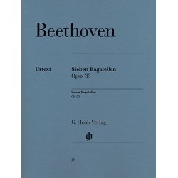 Ludwig Van Beethoven: Seven Bagatelles Op. 33