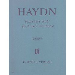 Franz Joseph Haydn: Concerto for Organ (Harpsichord) with String instruments C major Hob. XVIII:10 (First Edition)
