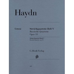 Franz Joseph Haydn: String Quartets - Volume V Op.33 'Russian Quartets' (Henle Urtext Edition)