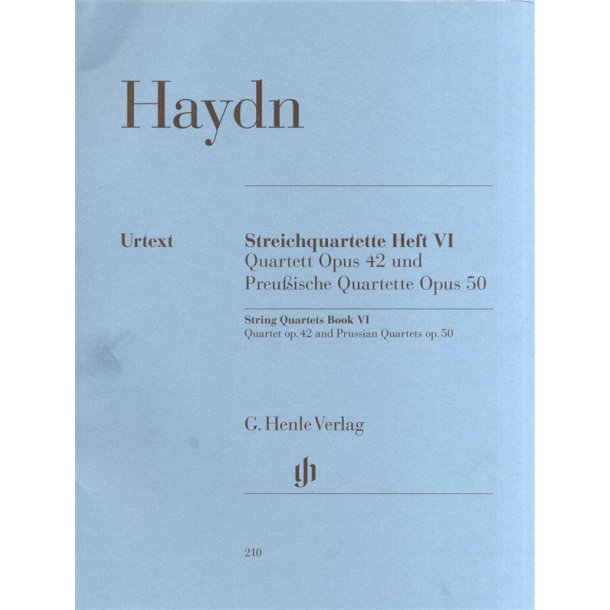 Joseph Haydn: String Quartets Book VI
