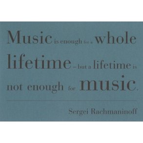 Musical Quotes Cards (10 Cards In 2 Designs) - Set 1