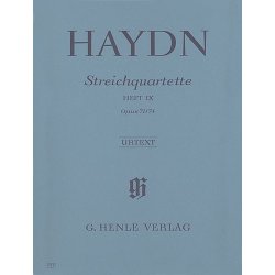Franz Joseph Haydn: String Quartets Volume IX, op. 71 and 74 [Appony-Quartets]
