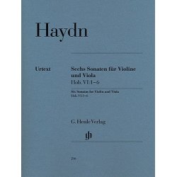 Franz Joseph Haydn: Sechs Sonaten Fur Violine Und Viola