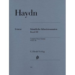 Franz Joseph Haydn: Complete Piano Sonatas Volume 3 (Henle Urtext Edition)