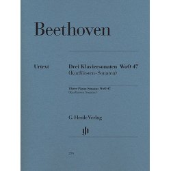 Ludwig van Beethoven: 3 Piano Sonatas WoO 47 [Kurf&uuml;rsten]