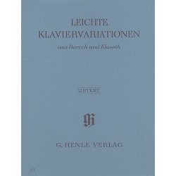 Leichte Klaviervariationen Aus Barock Und Klassik