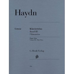 Franz Joseph Haydn: Piano Trios, Volume III  (for Piano, Flute (or Violin) and Violoncello)