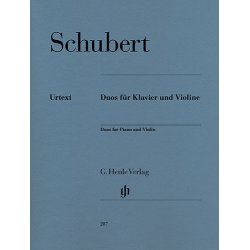 Franz Schubert: Duos for Piano and Violin
