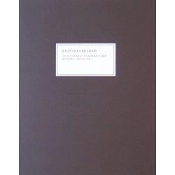 Johannes Brahms: Motet op. 29 no 1