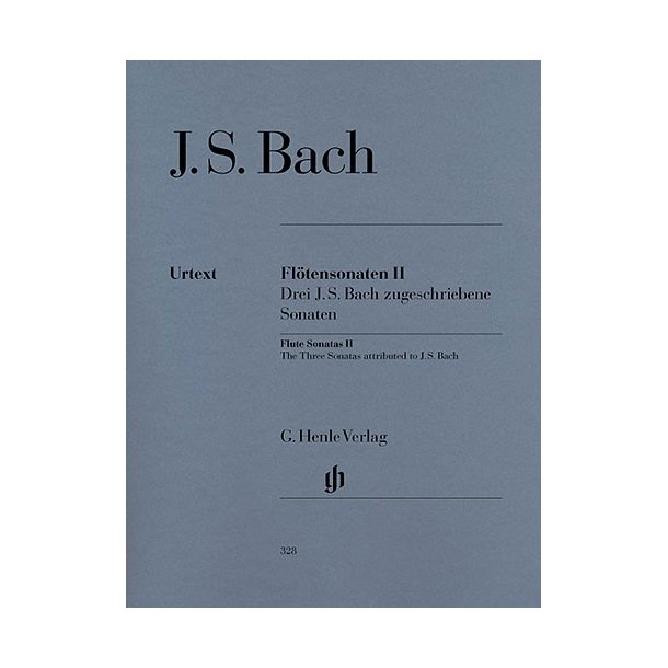 Johann Sebastian Bach: Flute Sonatas, Volume II  (Three Sonatas attributed to J. S. Bach)