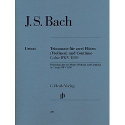 Johann Sebastian Bach: Triosonate Fur Zwei Floten Und Continuo