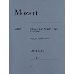 Wolfgang Amadeus Mozart: Fantasy and Sonata In C Minor KV 475/457 (Henle Urtext Edition)