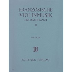 French Violin Music of the Baroque Era - Volume II (Henle Urtext Edition)