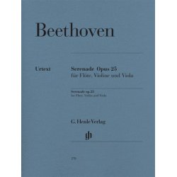 Ludwig Van Beethoven: Flotenserenade Op.25 Urtext (Parts)