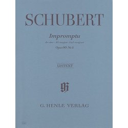 Franz Schubert: Impromptu In A Flat Op.90 No.4 D899 (Henle Urtext Edition)
