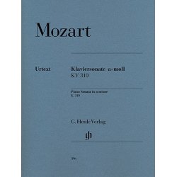 Wolfgang Amadeus Mozart: Piano Sonata In A Minor KV 310