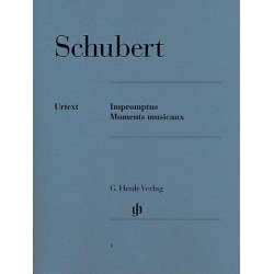 Franz Schubert: Impromptus And Moments Musicaux (Henle Urtext Edition)