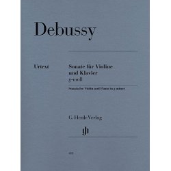 Claude Debussy: Sonata For Violin And Piano In G Minor
