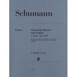 Robert Schumann: Sonata For Violin And Piano In A Minor Op. 105 (Henle Edition)