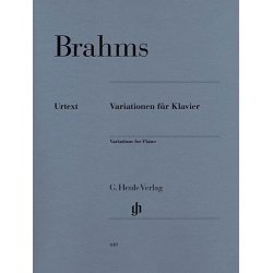 Johannes Brahms: Variationen Fur Klavier