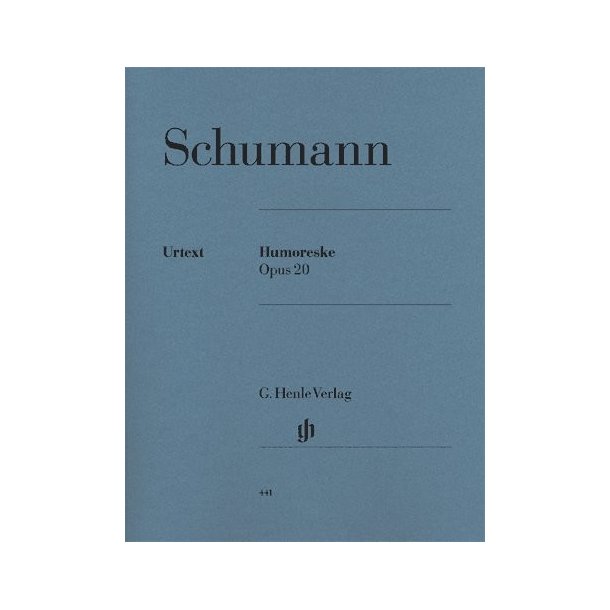 Robert Schumann: Humoresque In B Flat Op.20 - Revised Edition (Urtext)