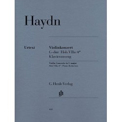 Franz Joseph Haydn: Violin Concerto In G Major (With Piano Reduction)