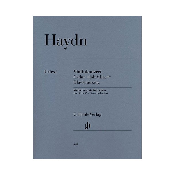 Franz Joseph Haydn: Violin Concerto In G Major (With Piano Reduction)