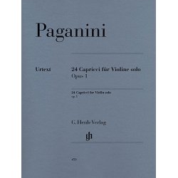 Niccolo Paganini: 24 Capricci op. 1 (notated and annotated version)