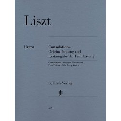 Franz Liszt: Consolations (Urtext)