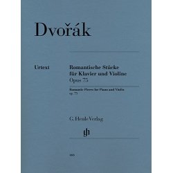 Antonn Dvork: Romantic Pieces for Piano and Violin op. 75
