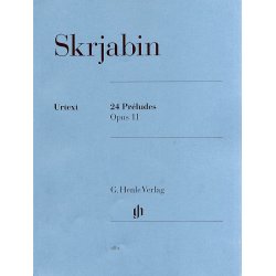 Alexander Scriabin: 24 Preludes Op.11