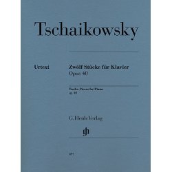 Pyotr Ilyich Tchaikovsky: Twelve Piano Pieces Op. 40