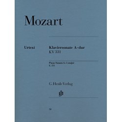 W.A. Mozart: Piano Sonata In A K.331 (Urtext Edition)