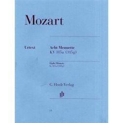 W.A. Mozart: Eight Minuets KV 315a