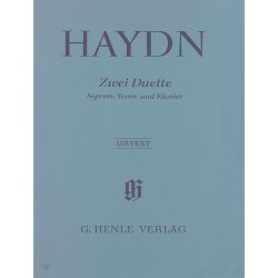 Franz Joseph Haydn: Zwei Duette - Sopran, Tenor Und Klavier (Urtext)