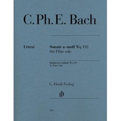 Carl Philipp Emanuel Bach: Flute Sonata A Minor Wq. 132