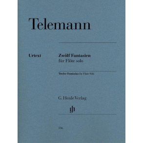 Telemann 12 Fantasias Flt Solo Bk