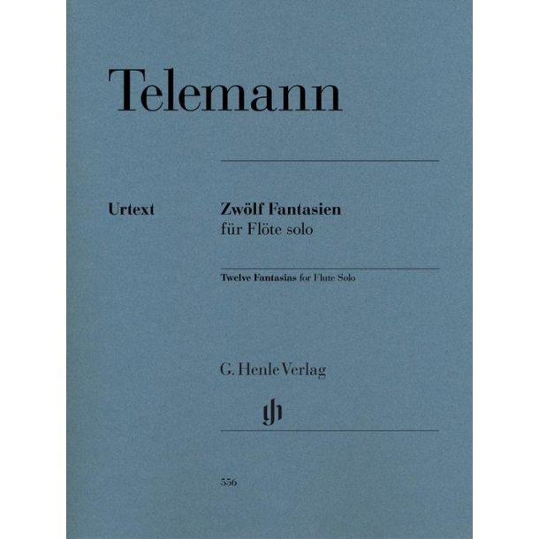 Telemann 12 Fantasias Flt Solo Bk